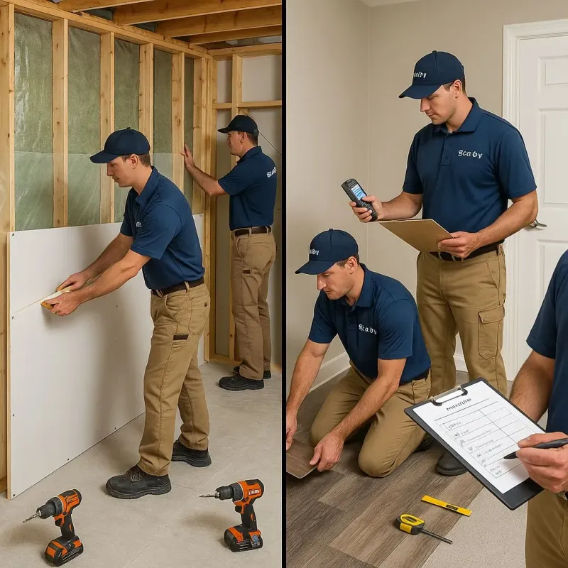 Repairs and Reconstruction process in Belmont, NY